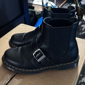 Dr. Martens Black Combat Boots